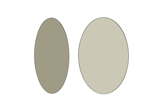 Skinny Oval or Oval Cookie Cutters