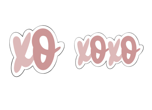 XO or XOXO Cookie Cutters