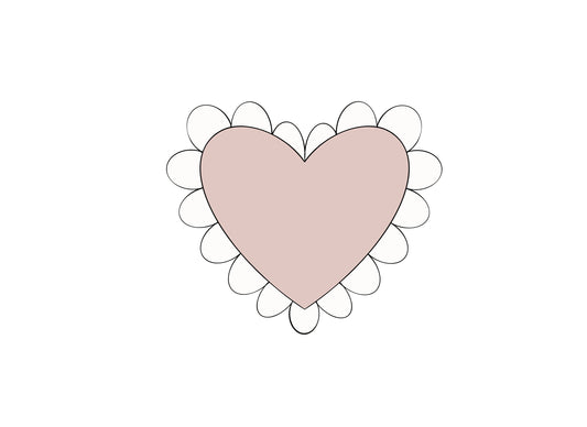 Scalloped Heart Cookie Cutter