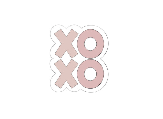 XOXO 2 Cookie Cutter