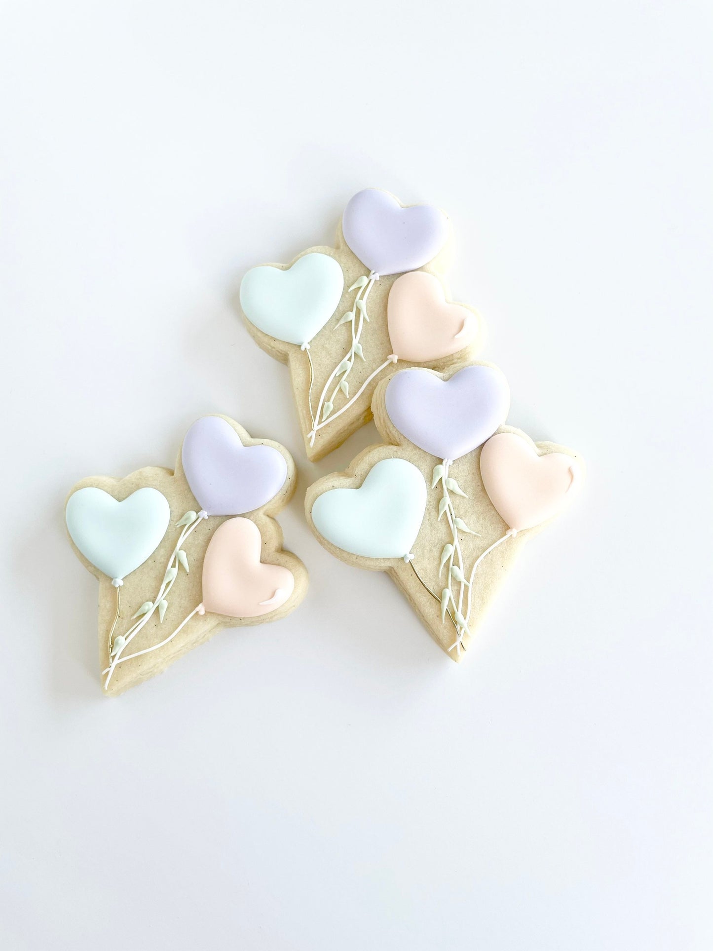 Heart Balloons Cookie Cutter