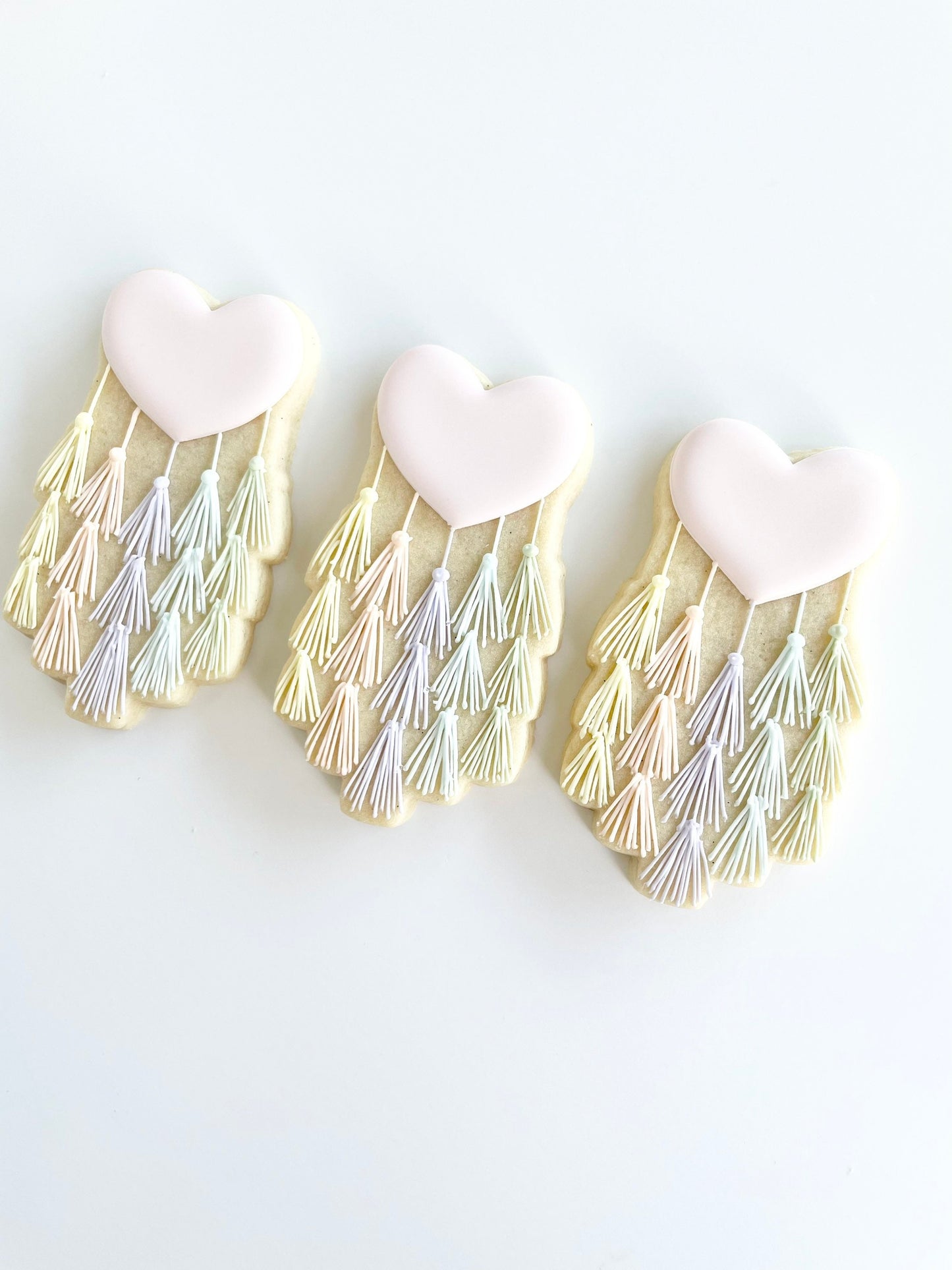 Heart with Tassels Cookie Cutter