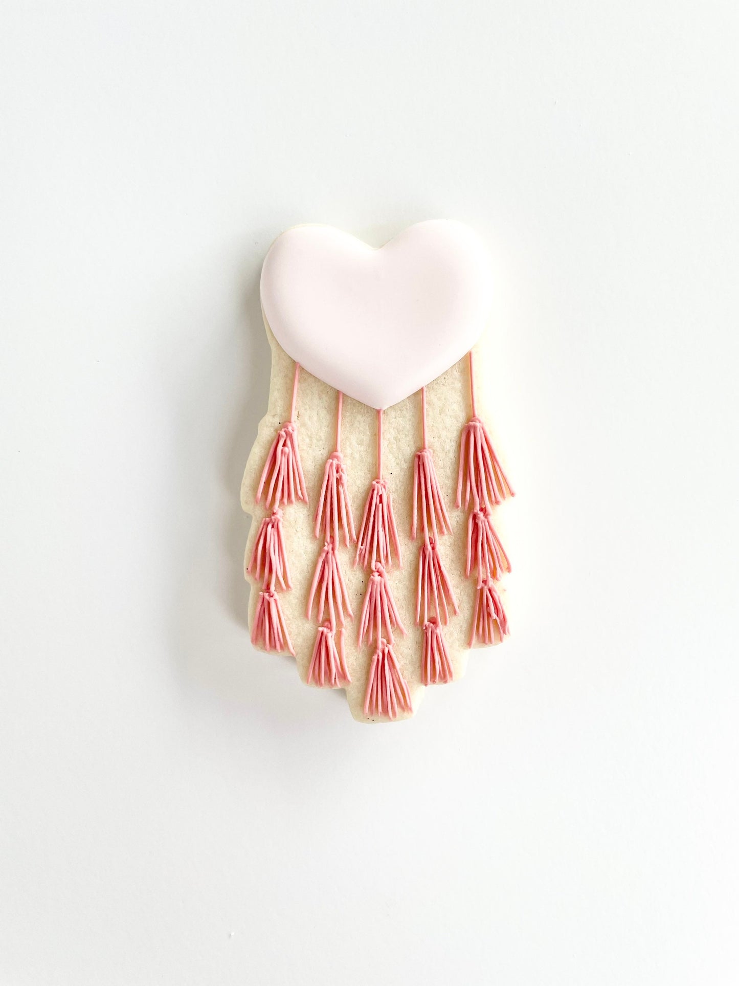 Heart with Tassels Cookie Cutter