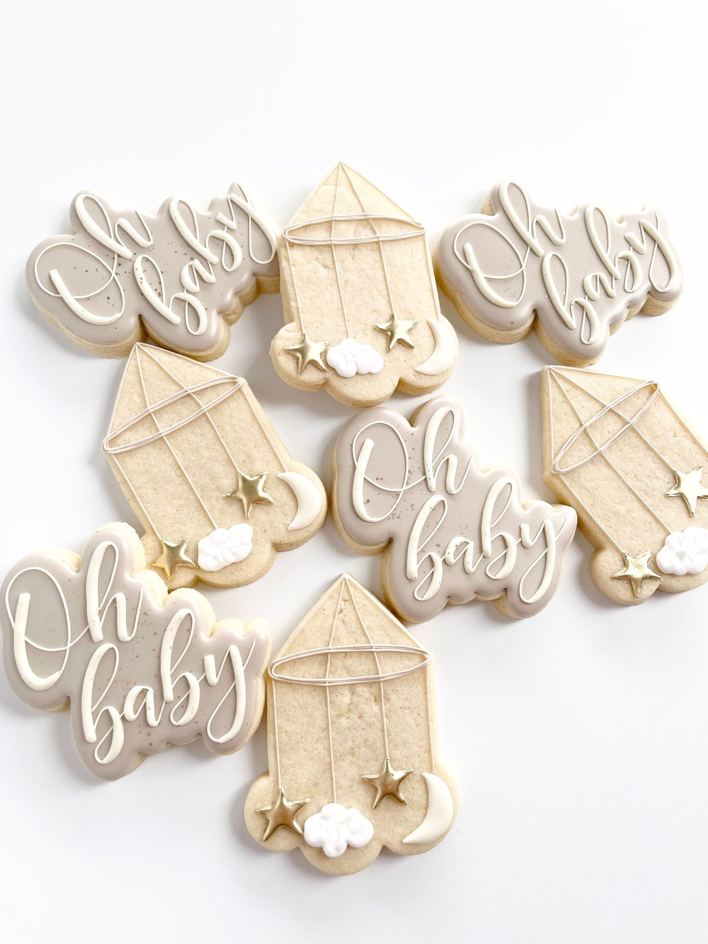 Oh Baby Plaque Cookie Cutter