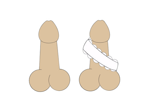 Penis or Penis with Banner Cookie Cutters