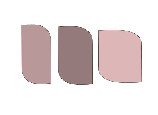 Mod Curvy Shape Regular, Wide, or Short and Wide Cookie Cutters