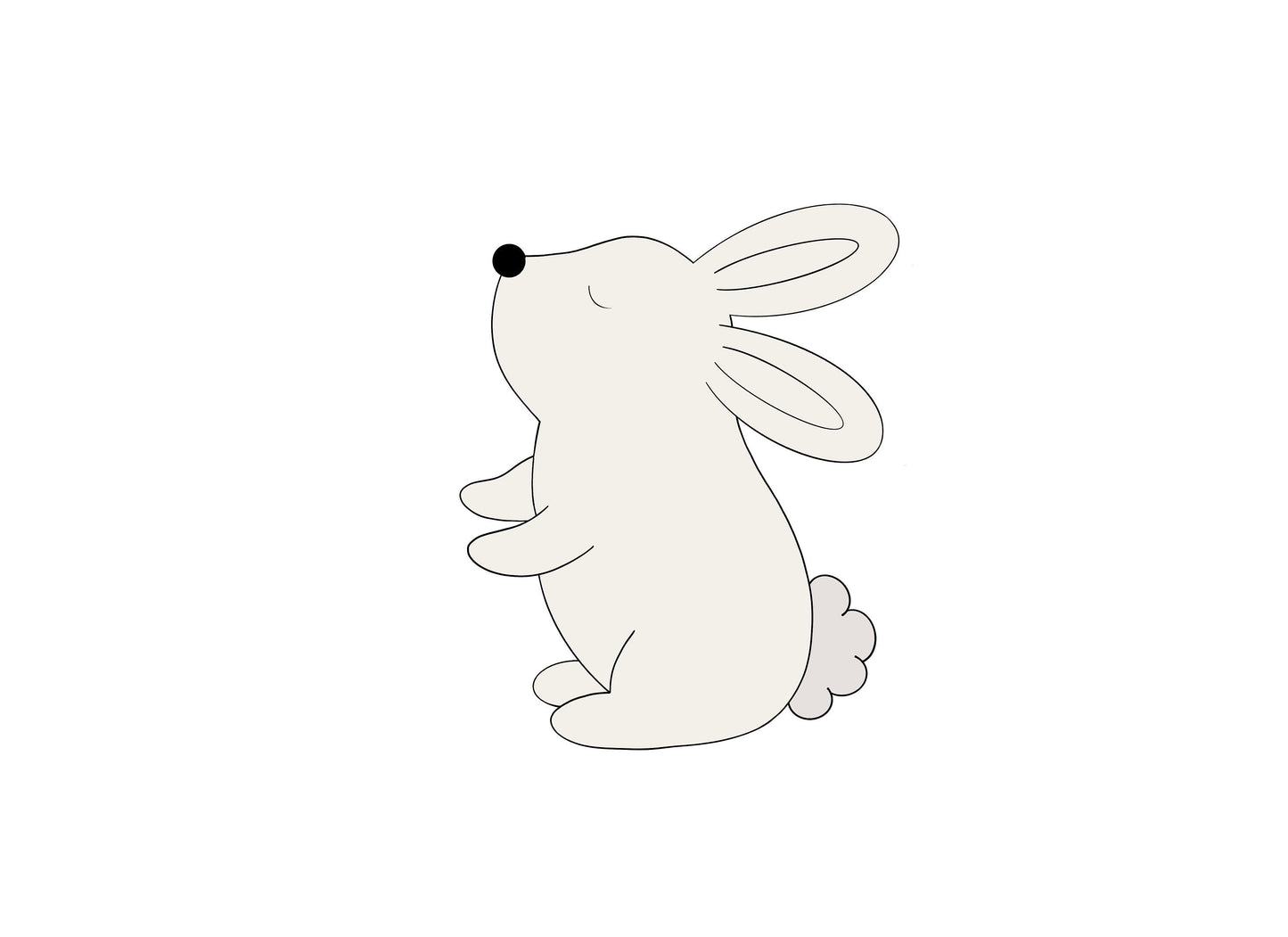 Bunny 2 Cookie Cutter