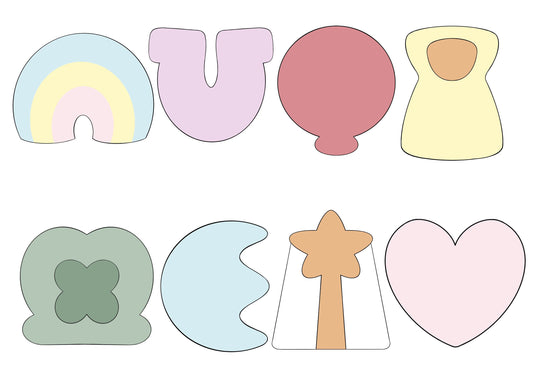 Lucky Charms Set Cookie Cutters