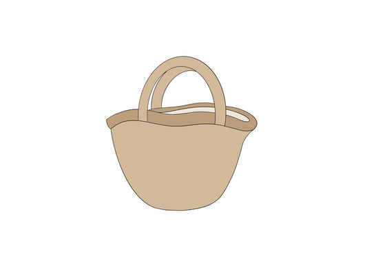 Beach Purse Cookie Cutter