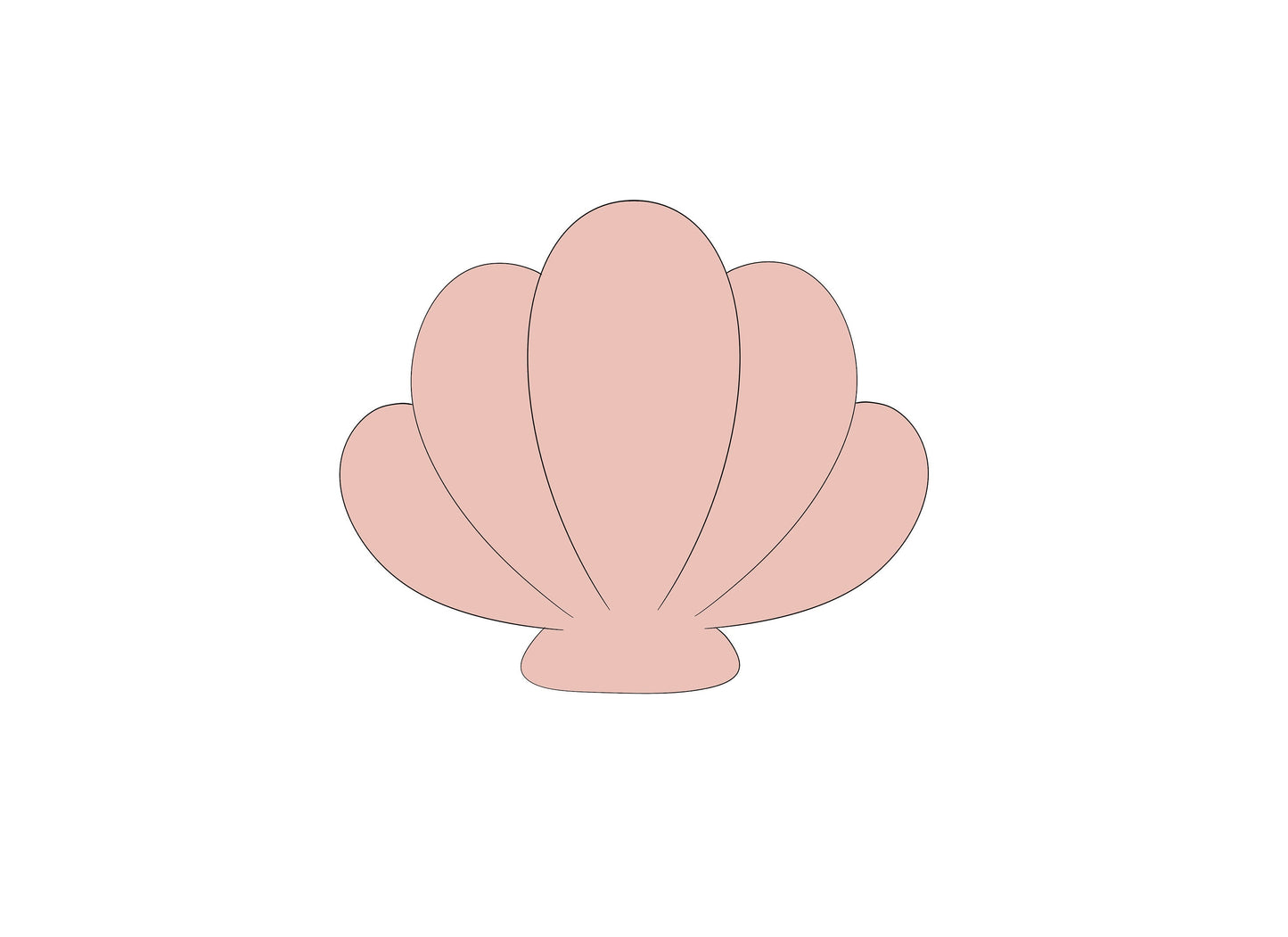 Shell 3 Cookie Cutter