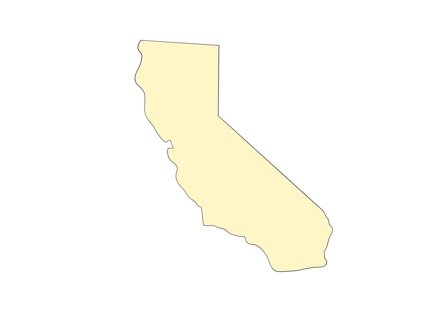 California State Cookie Cutter