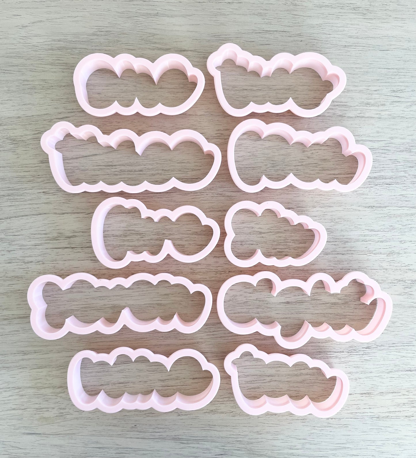 Number "cursive" Font Cookie Cutters
