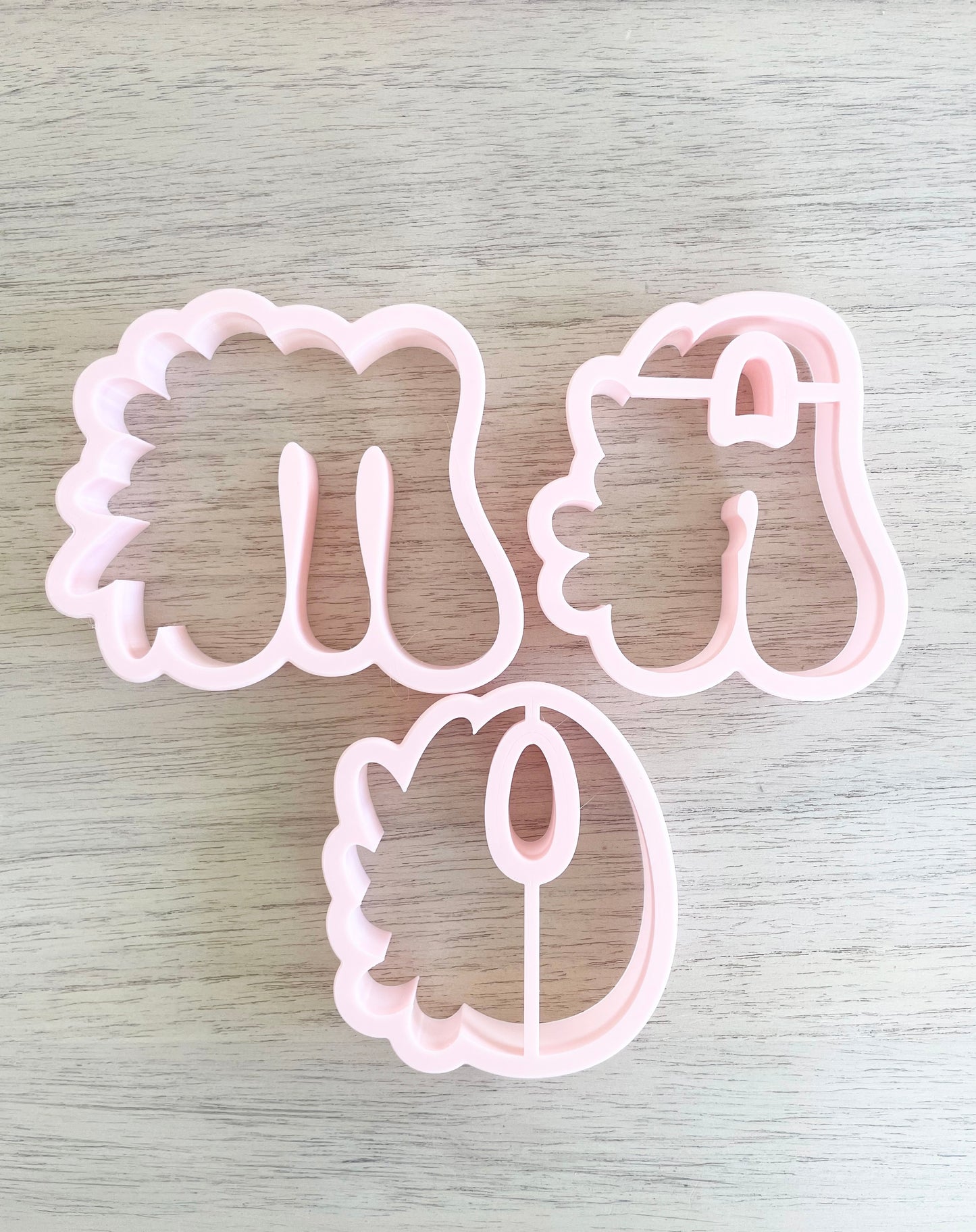 Mom or Mama (M, O, and/or A) Cookie Cutters