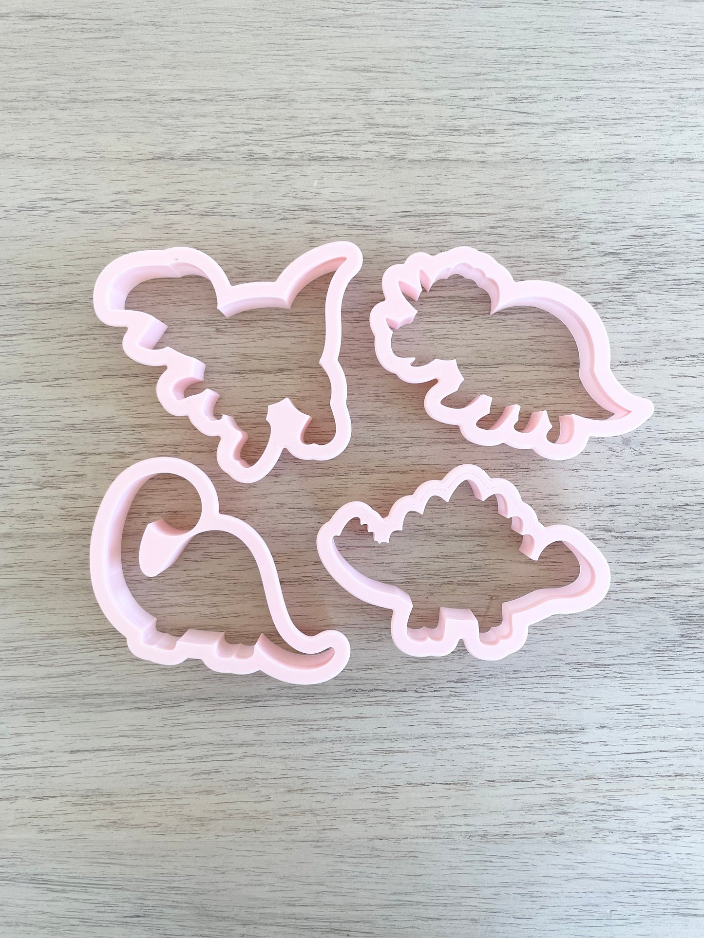 T-Rex, Triceratops, Brontosaurus, or Stegosaurus Cookie Cutters