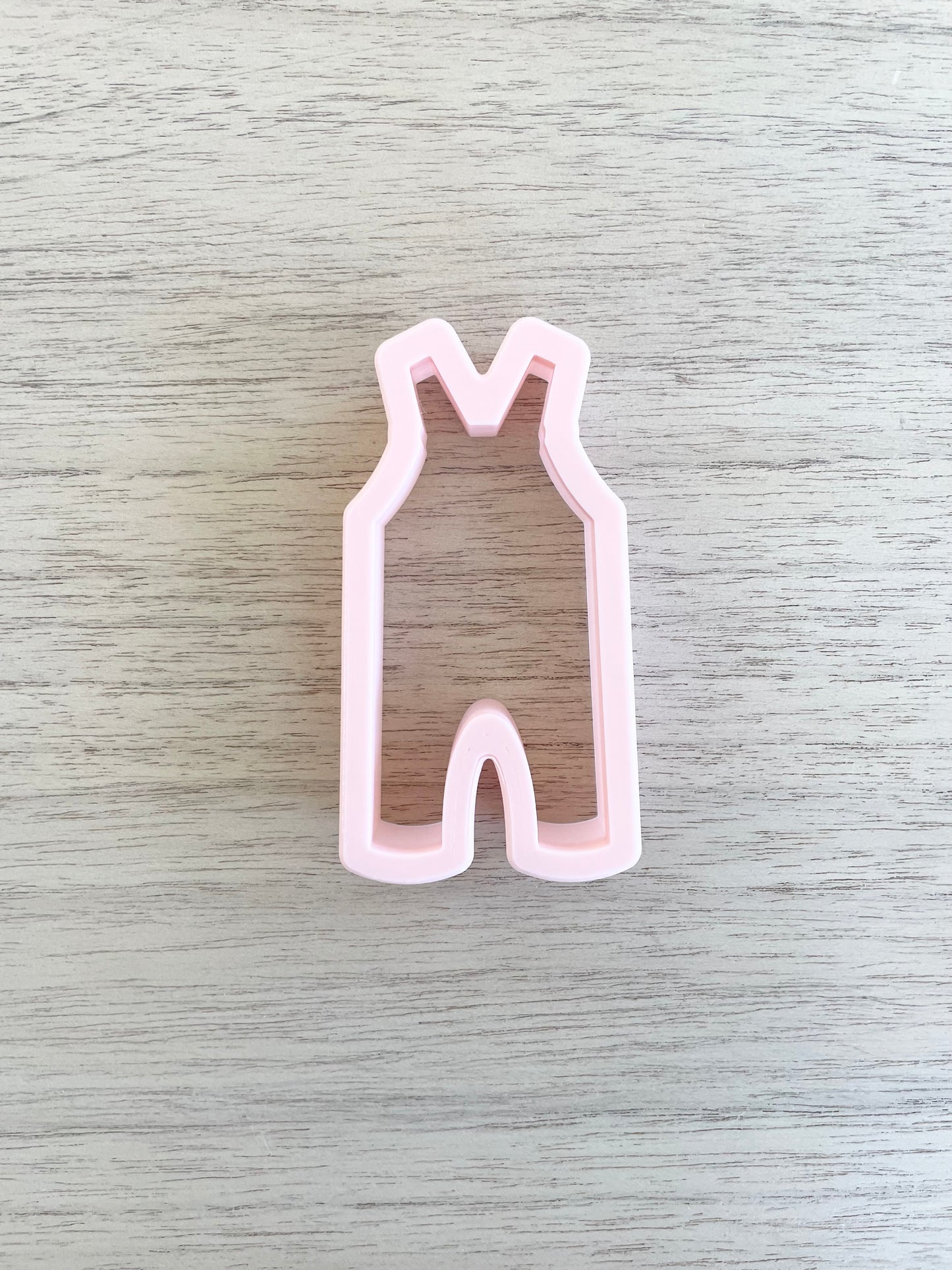 Baby Overalls Cookie Cutter