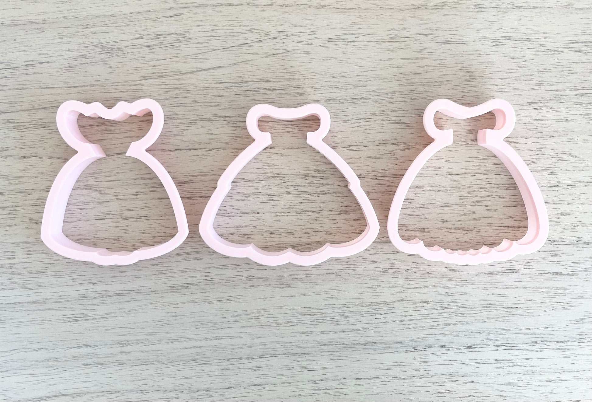 Princess Dress 1, 2, or 3 Cookie Cutters Maisonscustomcutters Princess Dress 1, 2, or 3 Cookie Cutters Maisonscustomcutters