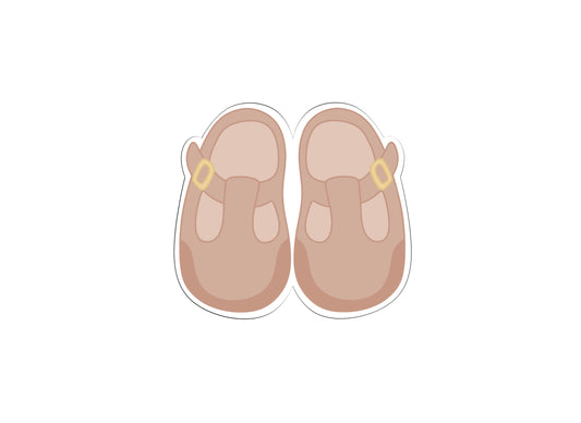 Baby Shoes 2 Cookie Cutter