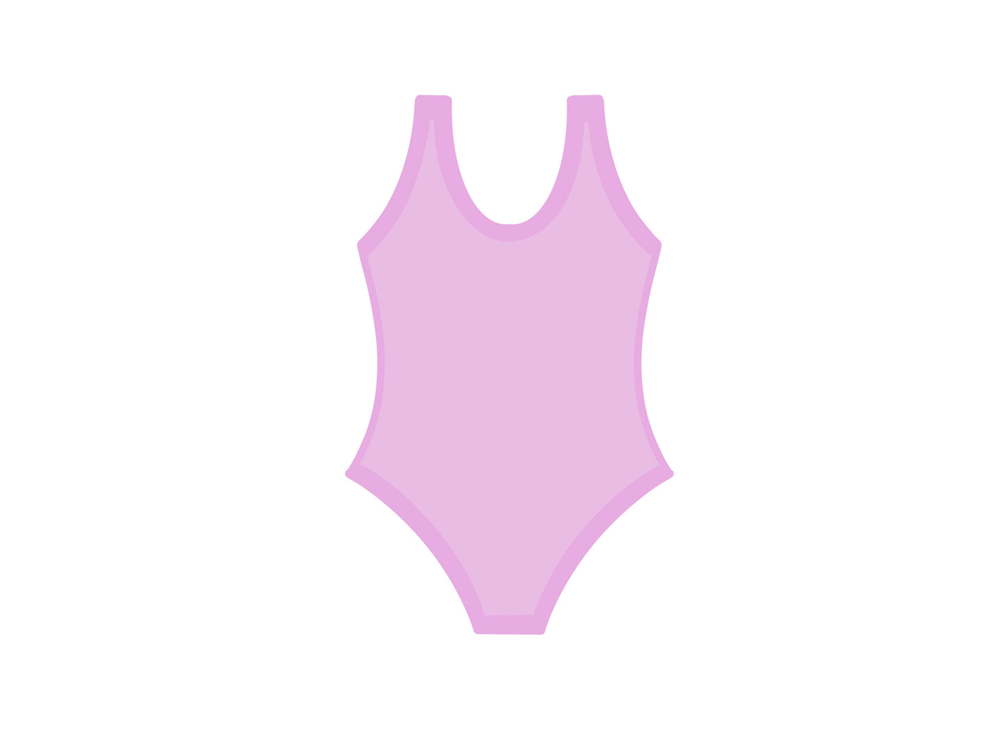 Swimsuit 3 Cookie Cutter