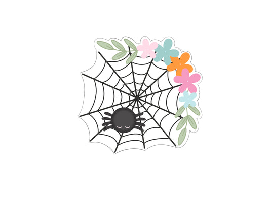 Floral Spiderweb Cookie Cutter