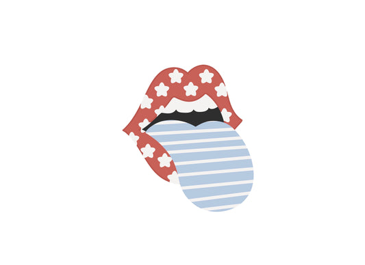 Lips with Tongue Cookie Cutter