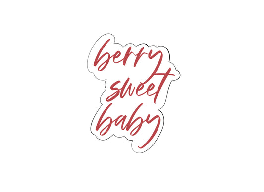 Berry/Beary Sweet Baby Plaque Cookie Cutter