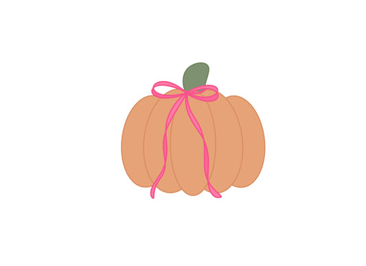 Pumpkin with Bow 2024 Cookie Cutter