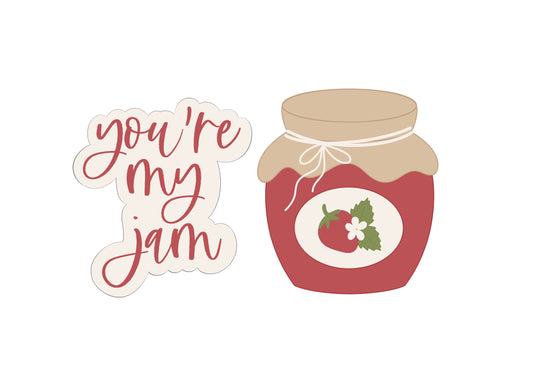 You're My Jam Valentine's Set Cookie Cutters
