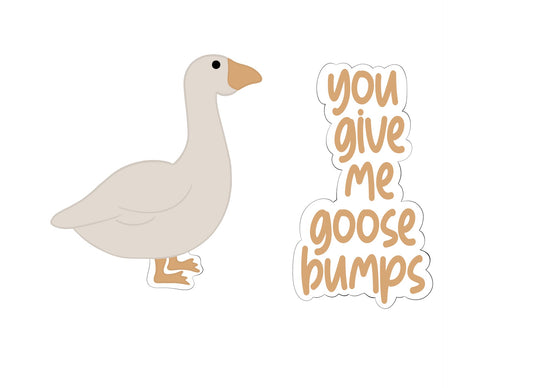 You Give Me Goosebumps Valentine's Set Cookie Cutters