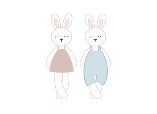 Tall Bunnys Cookie Cutters