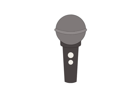 Microphone Cookie Cutter