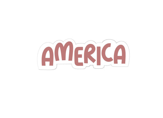 America Font Cookie Cutter