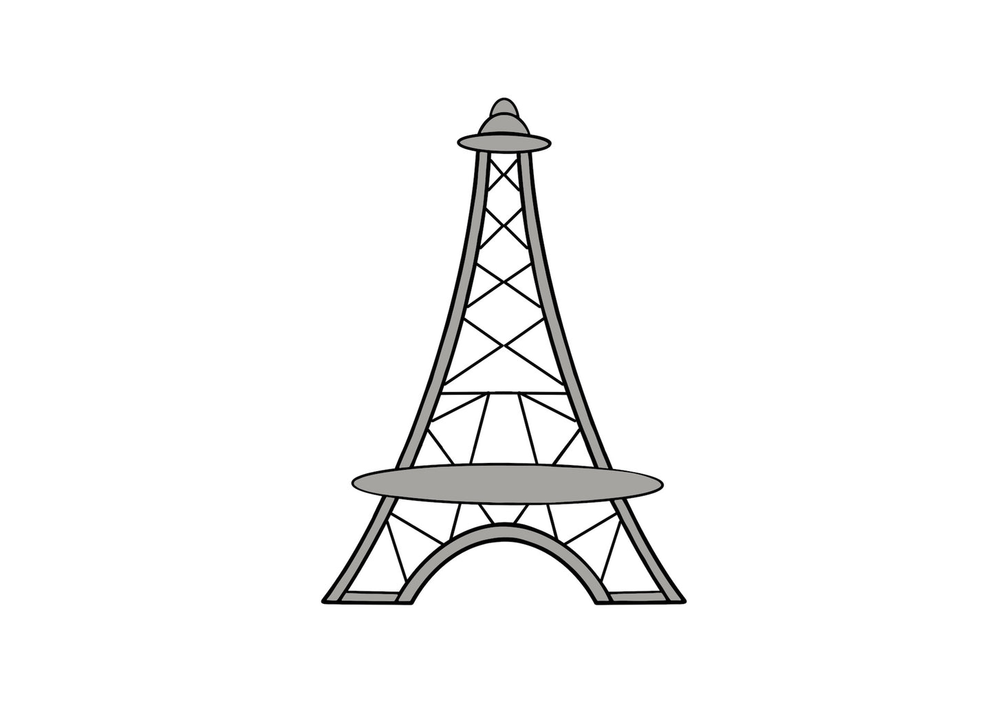 Eiffel Tower Cookie Cutter