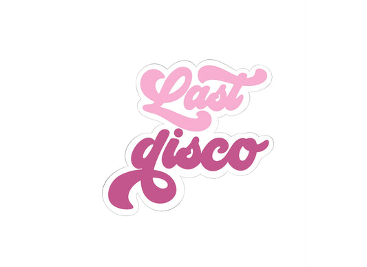 Last Disco Plaque Cookie Cutter