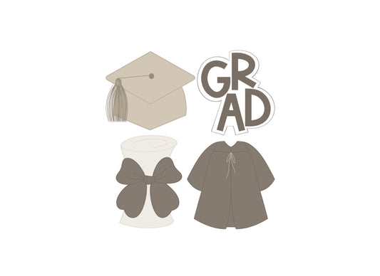 Graduation Cookie Cutters