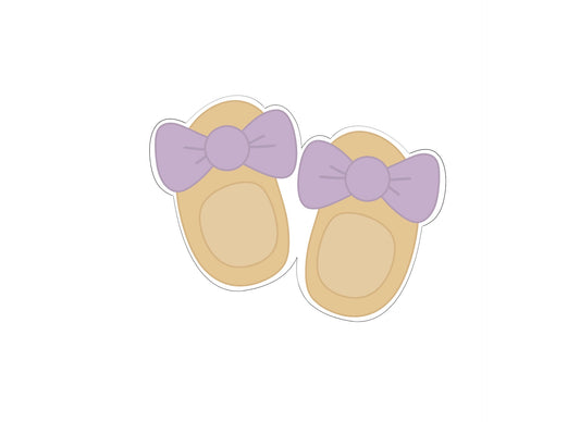 Cute Baby Shoes Cookie Cutter