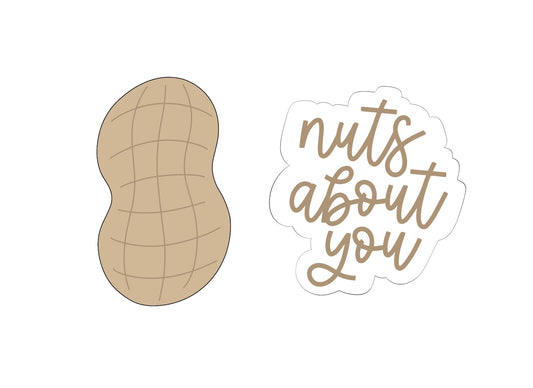 Nuts About You Valentine's Set Cookie Cutters