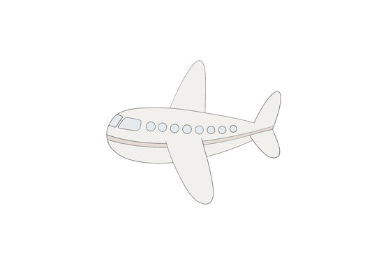 Airplane Cookie Cutter