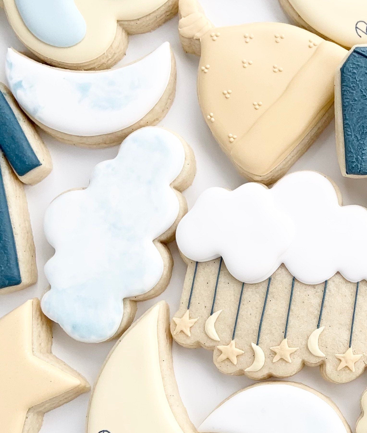 Cloud and Stars Cookie Cutter/Dishwasher Safe