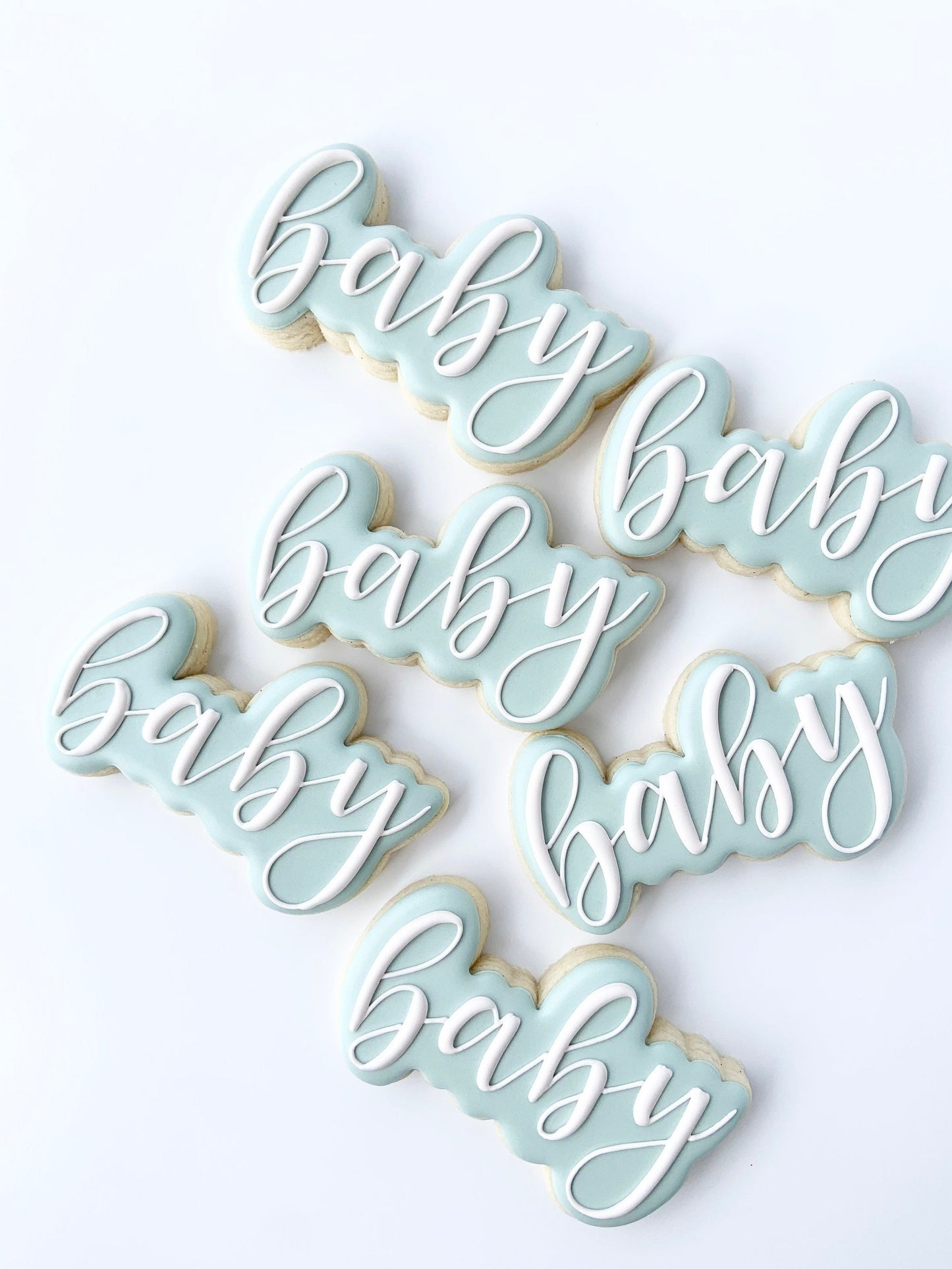 Baby Font Plaque Cookie Cutter