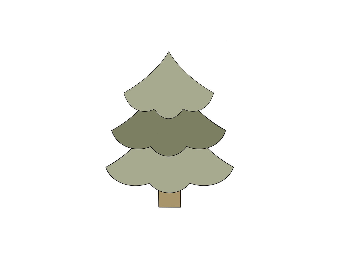 Tree 2 Cookie Cutter