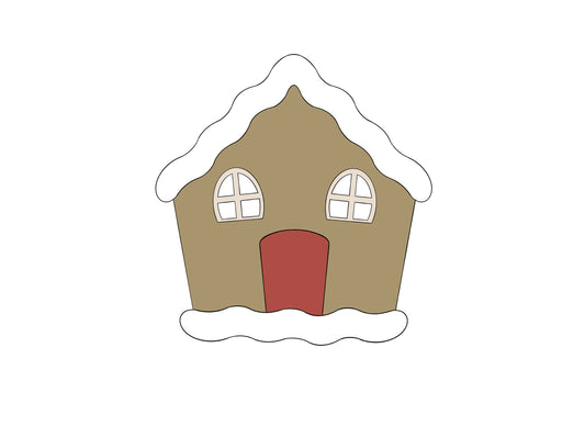 Classic Gingerbread House Cookie Cutter