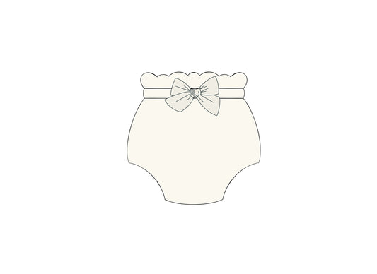 Baby Bloomers Cookie Cutter