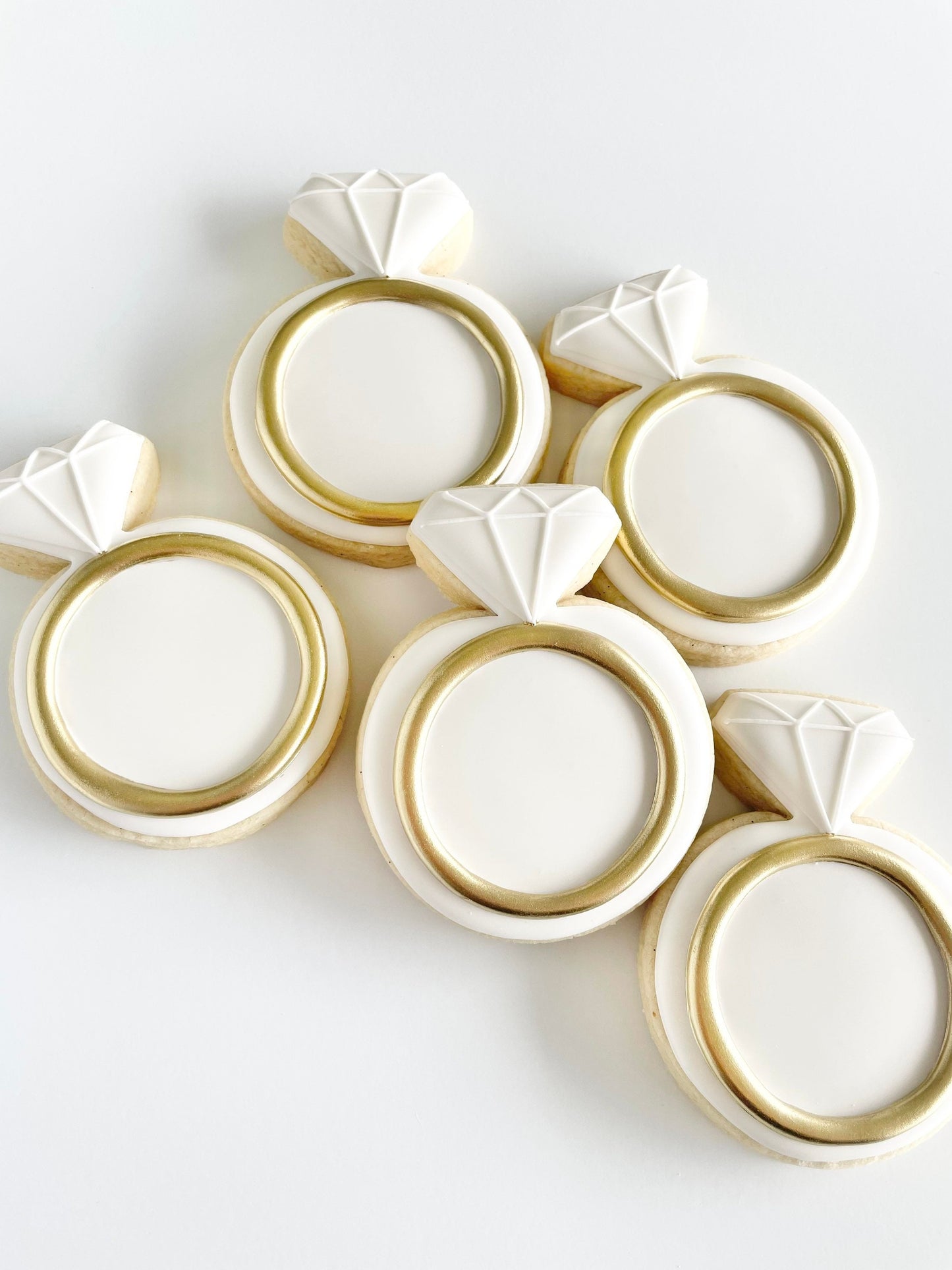 Wedding Ring with or without Flowers Cookie Cutters
