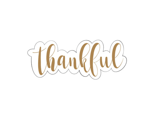 Thankful Cookie Cutter