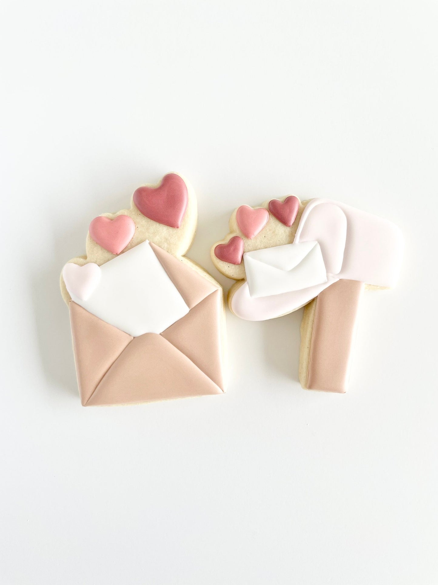 Letter with Hearts Cookie Cutter