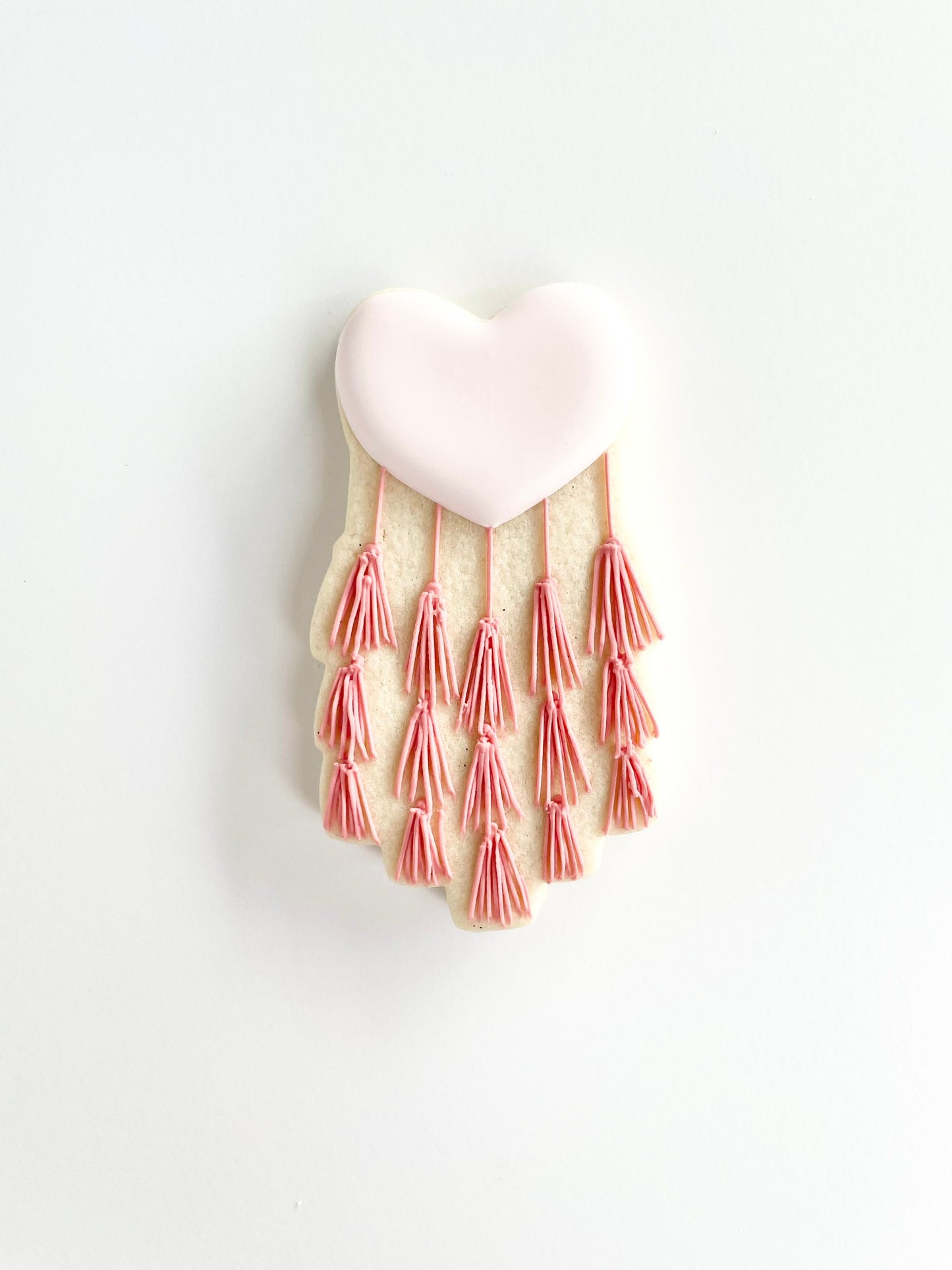 Heart with Tassels Cookie Cutter