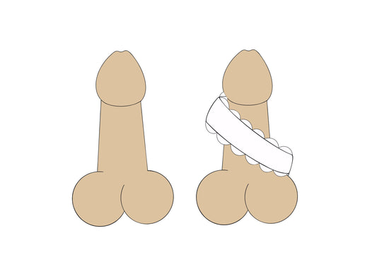 Penis or Penis with Banner Cookie Cutters