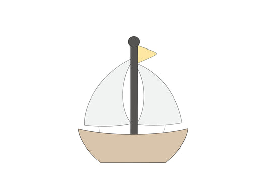 Sail Boat Cookie Cutter