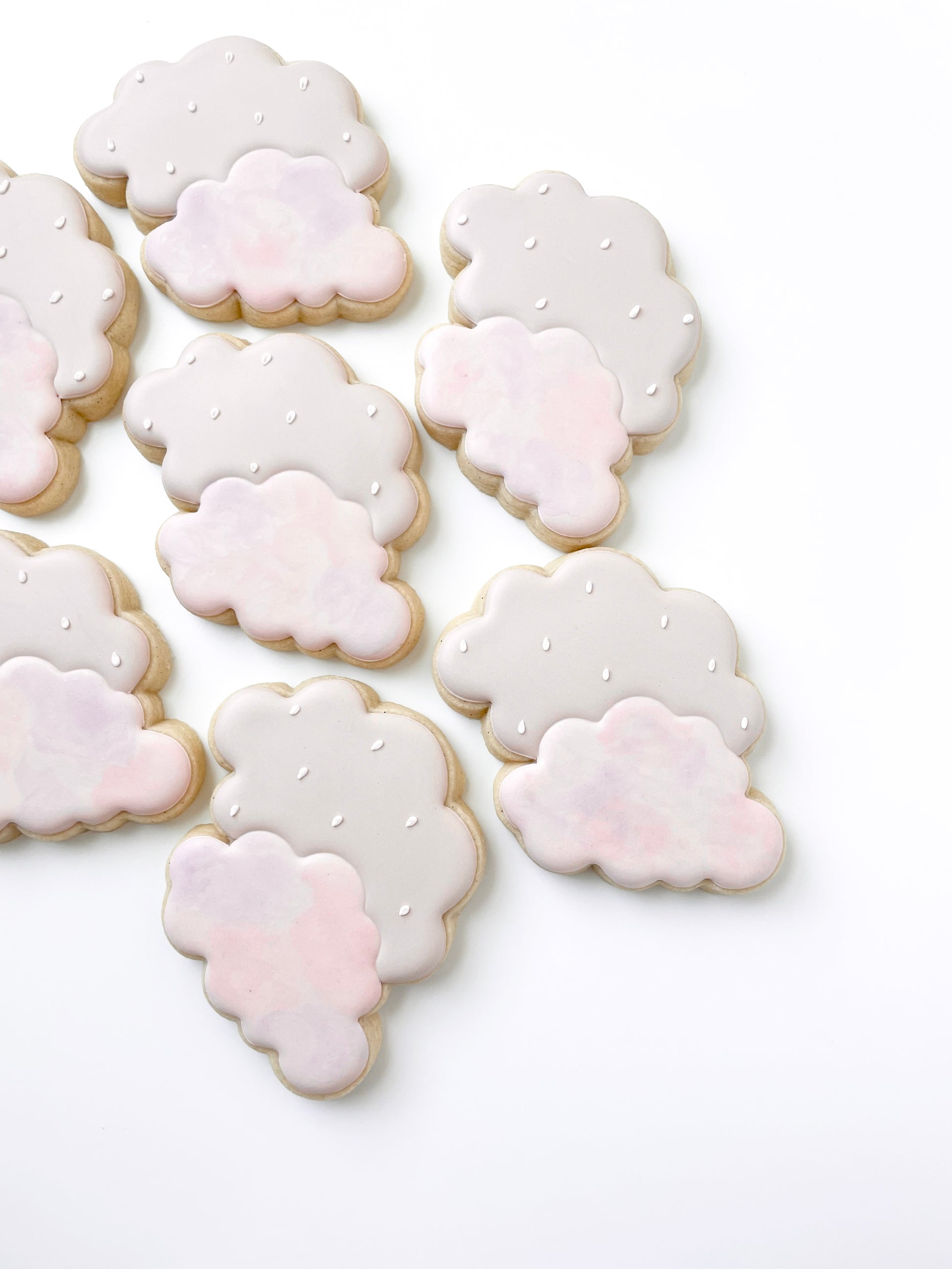 Pink Cloud Cookie Cutter